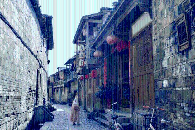 消除彩色点